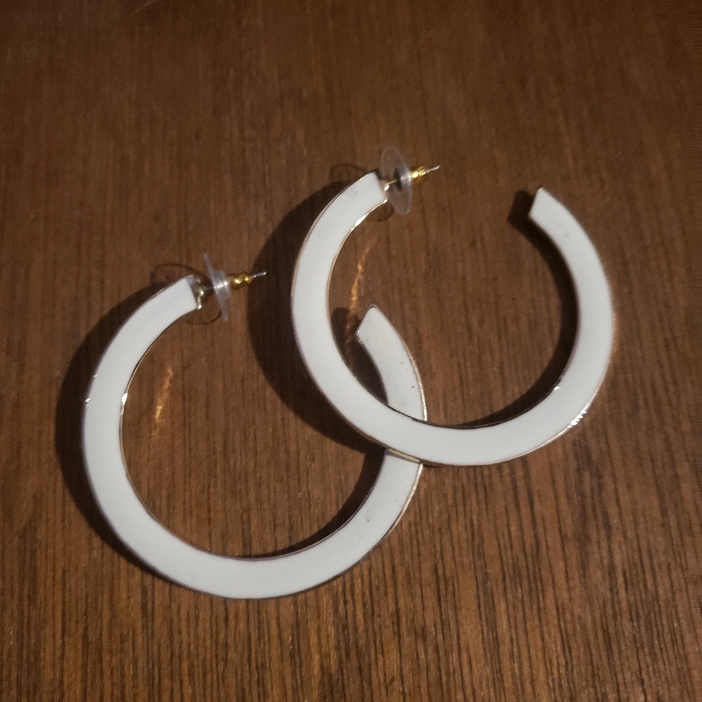 Hoop earrings